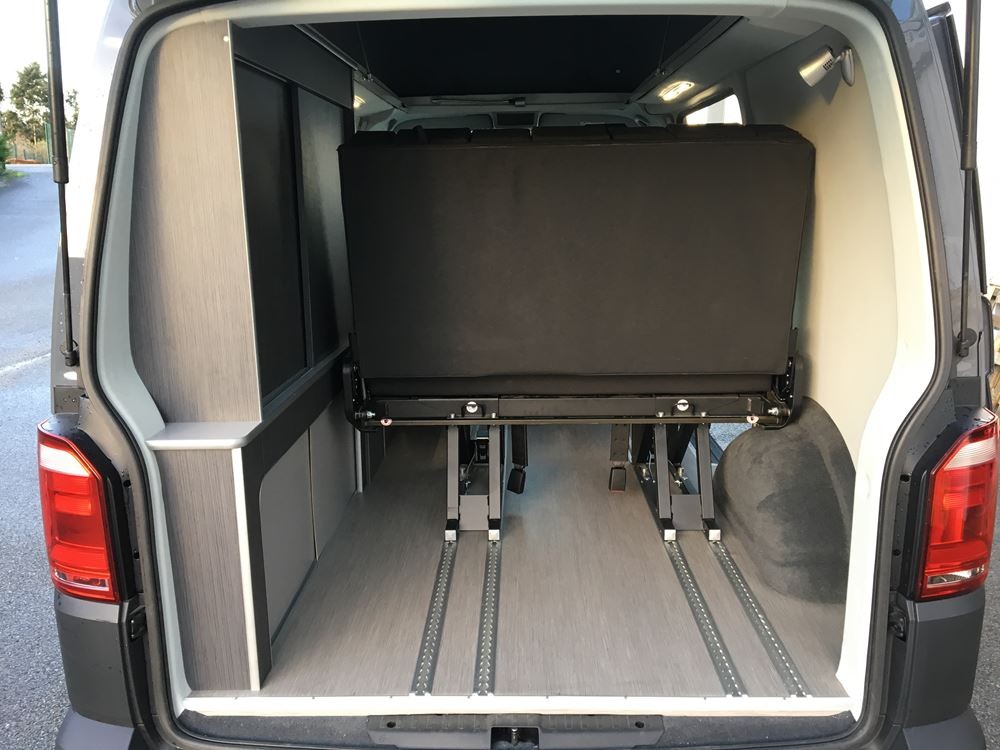 Echelle coulissante Aluminium Volkswagen Transporter T5 L1H1 MTS - GAD